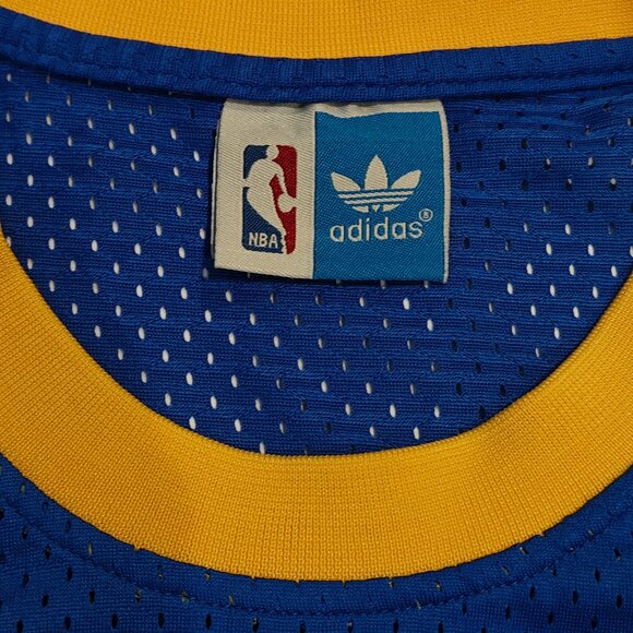 NBA JERSEY DENVER NUGGETS CARMELO ANTHONY ADIDAS SWINGMAN MEN'S SIZE L VINTAGE - Picture 10 of 16